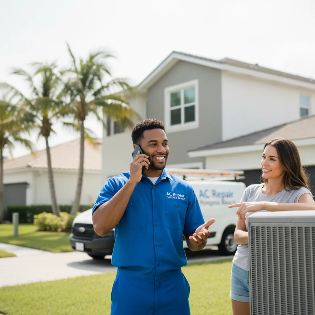 AC Repair Pompano Beach customer support in Zionville